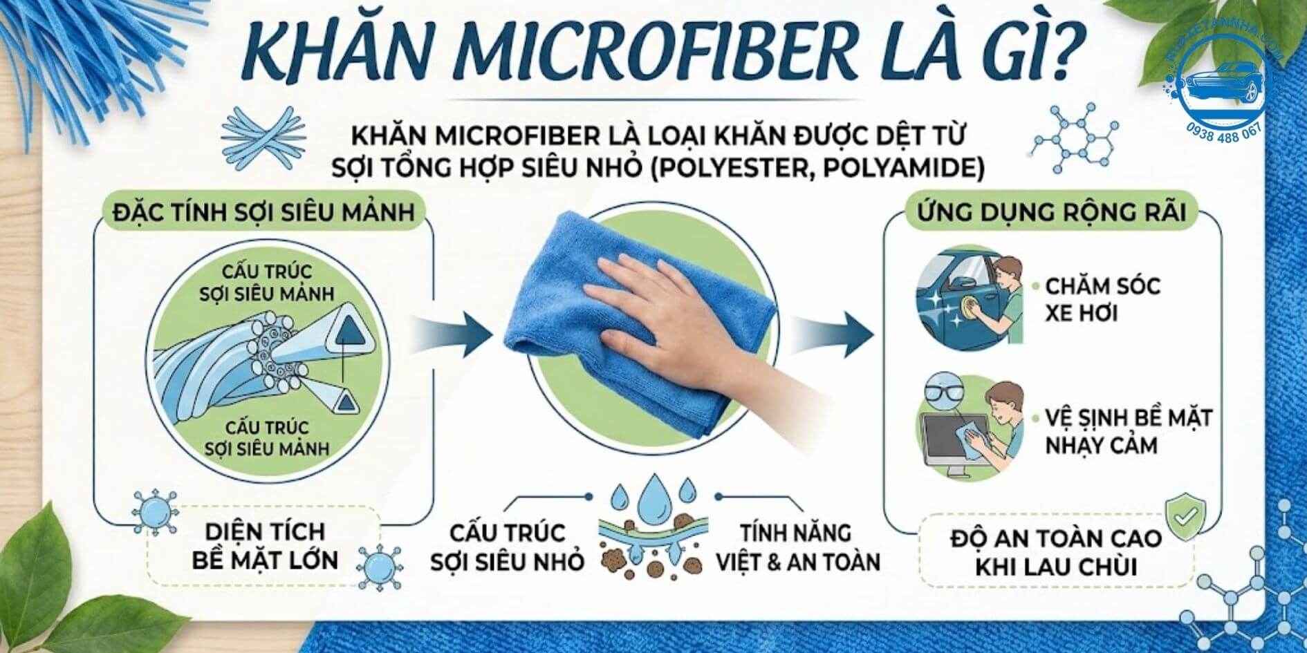 khăn microfiber là gì