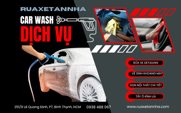Dịch vụ vệ sinh nội thất xe hơi tại TP.HCM
