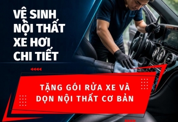 Dịch Vụ Vệ Sinh Nội Thất Xe Hơi Tận Nhà
