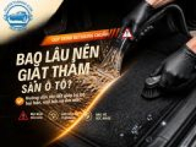 Bao Lâu Nên Giặt Thảm Sàn Ô Tô? Hướng Dẫn Cực Chi Tiết Dành Cho Bạn