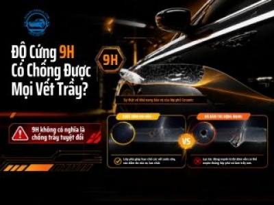 Độ Cứng 9H Trên Lớp Phủ Ceramic Có Thực Sự Chống Được Mọi Vết Trầy Xước?