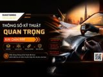 Thông Số Kỹ Thuật Quan Trọng Khi Phủ PPF Bạn Cần Nắm Rõ