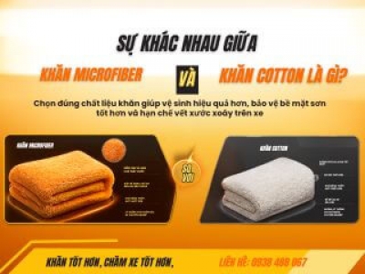 Sự Khác Nhau Giữa Khăn Microfiber Và Cotton Như Thế Nào?