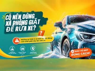 Dùng Xà Bông Giặt Đồ Rửa Xe Ô Tô Có Được Không? Sự Thật Ít Ai Biết! 