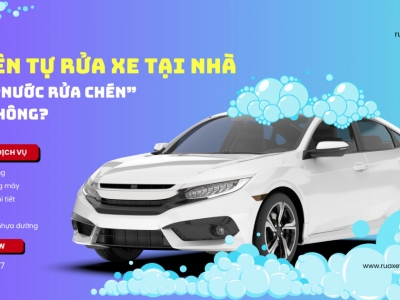 Có Nên Tự Rửa Xe Tại Nhà Bằng Nước Rửa Chén Hay Không?