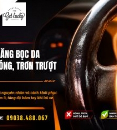 Nguyên Nhân Và Cách Xử Lý Vô Lăng Bọc Da Bị Bóng, Trơn Trượt