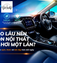 Bao Lâu Nên Dọn Nội Thất Xe Hơi Một Lần? 